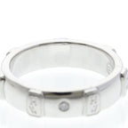 Harry Winston HW Logo · 18K White Gold