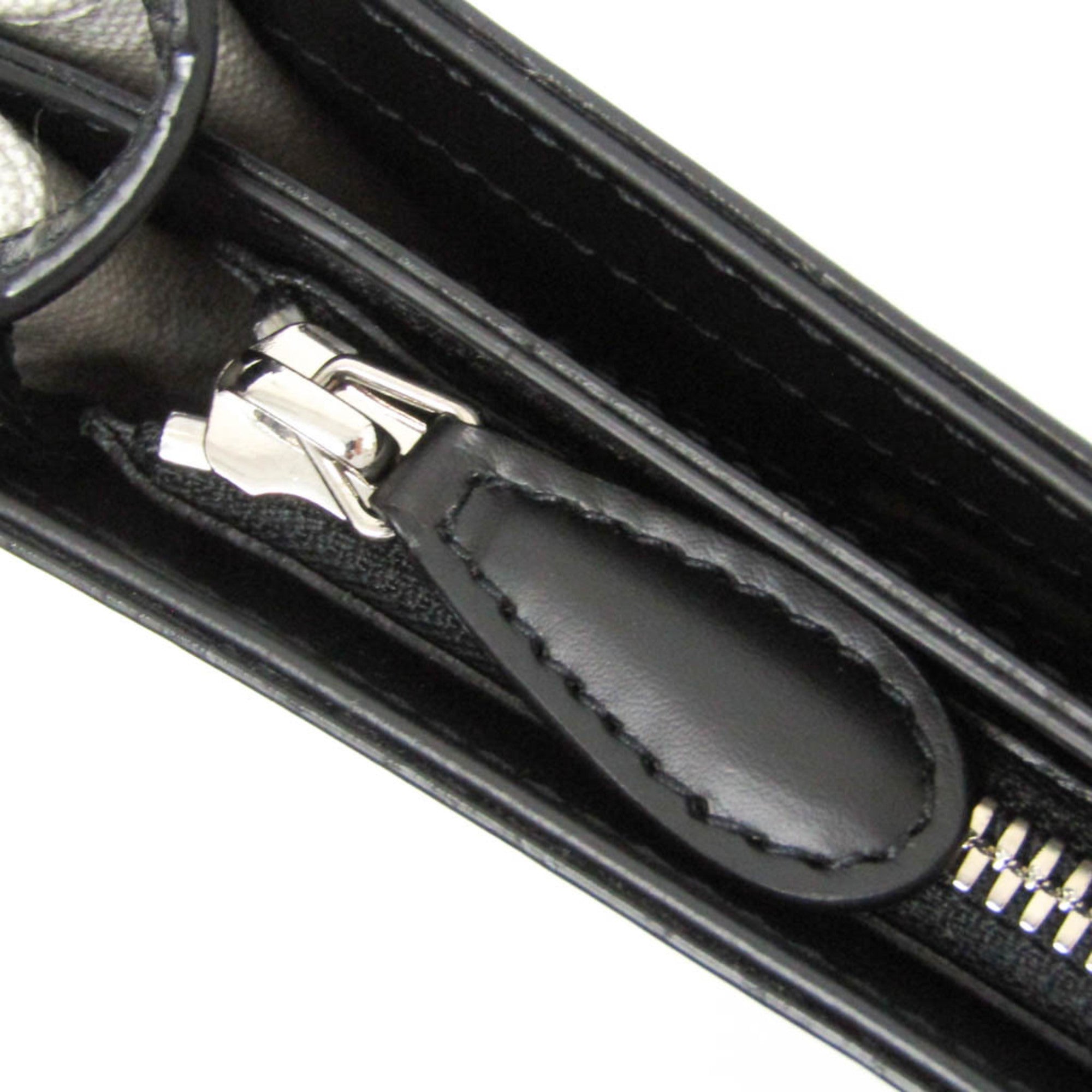 Balenciaga Navy Pochette · Canvas & Leather