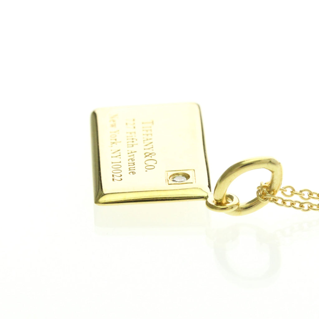 Tiffany Letter Envelope · Diamond · 18K Gold