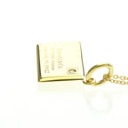Tiffany Letter Envelope · Diamond · 18K Gold