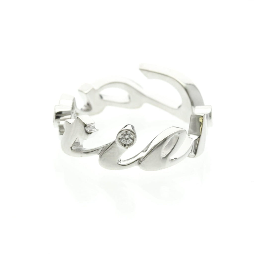 Cartier Signature · Diamond · 18K White Gold