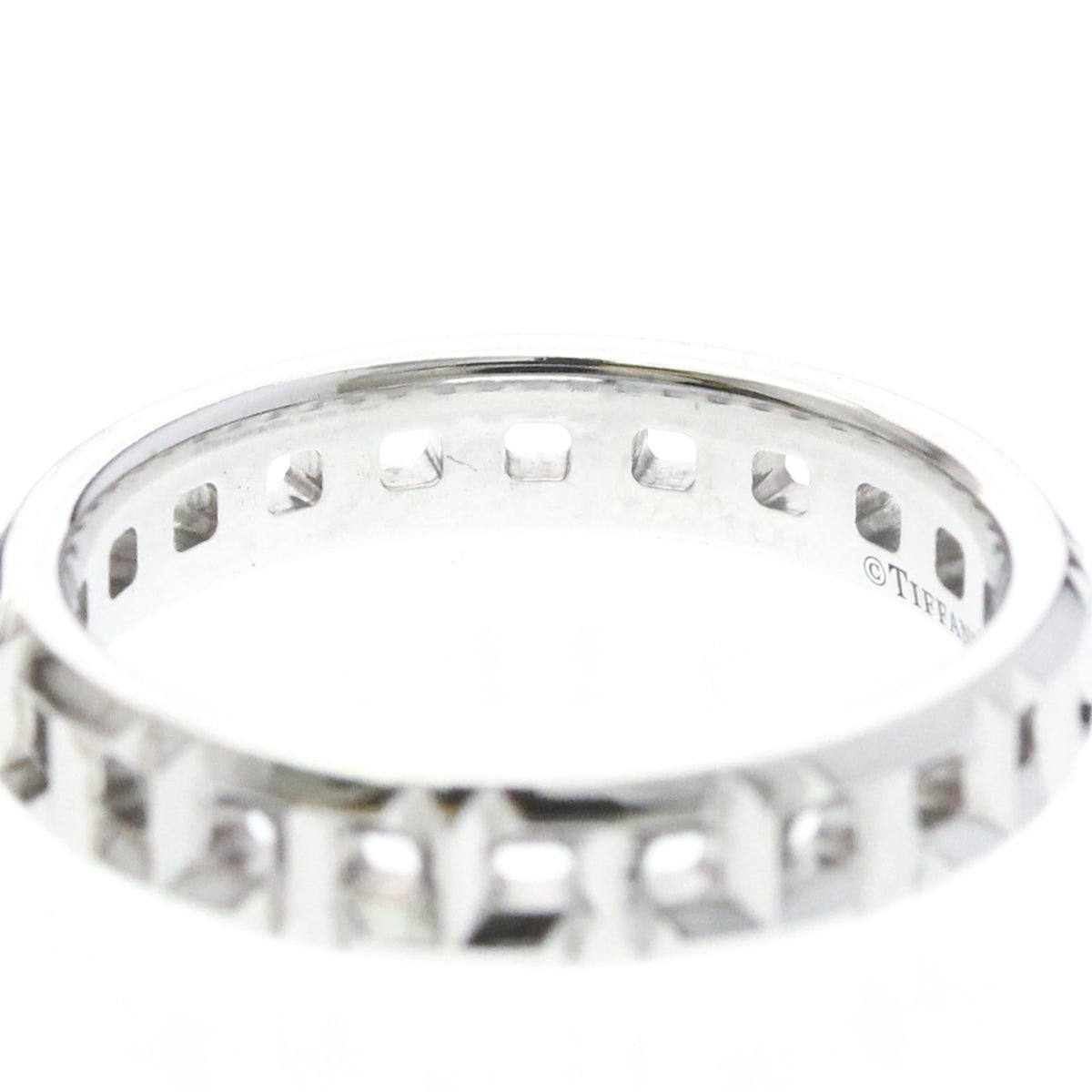 Tiffany T True Narrowing · 18K White Gold