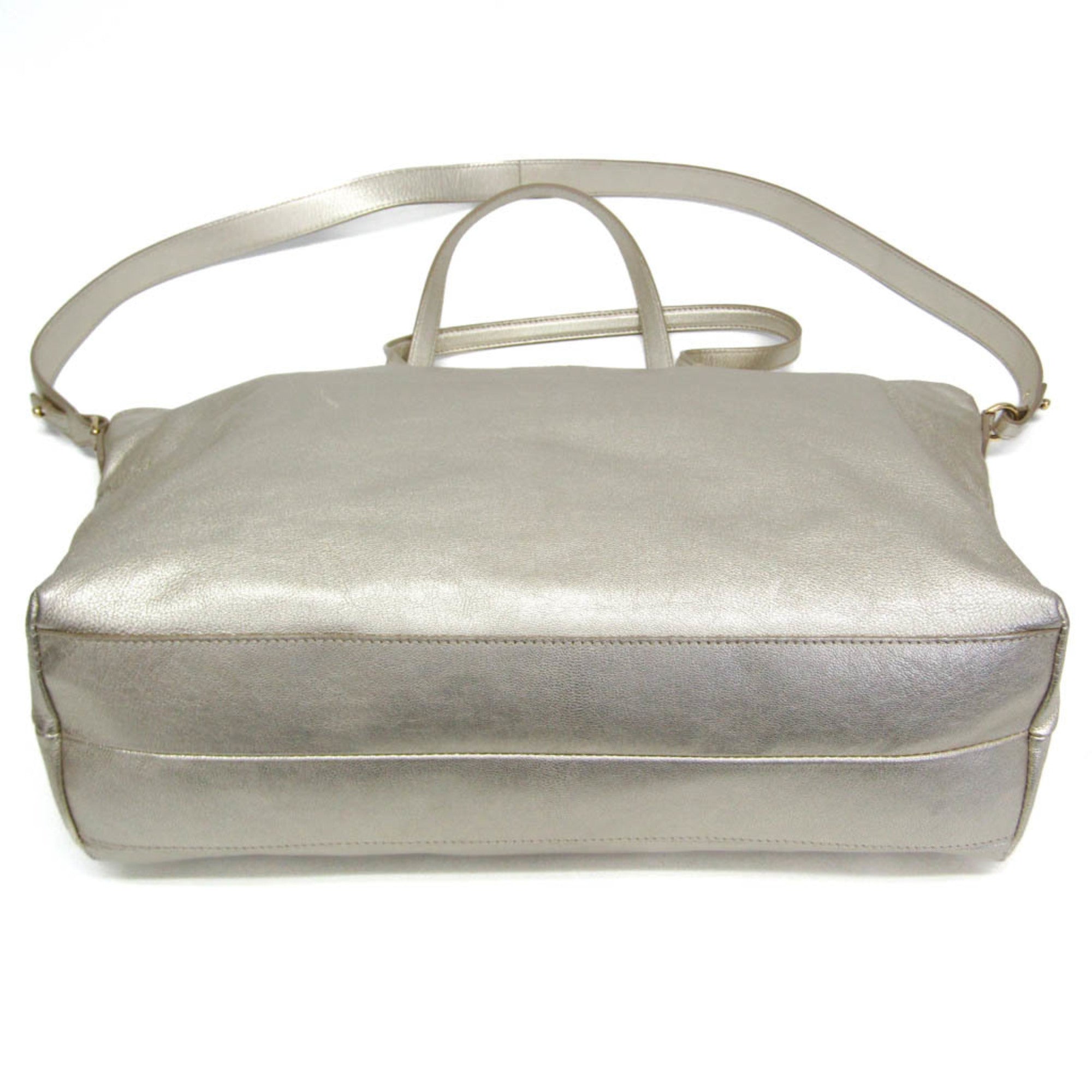 Salvatore Ferragamo Gancini · Leather Tote