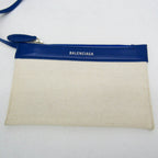 Balenciaga Navy Cabas XS · Canvas