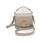 Chloé C Mini · Suede & Leather