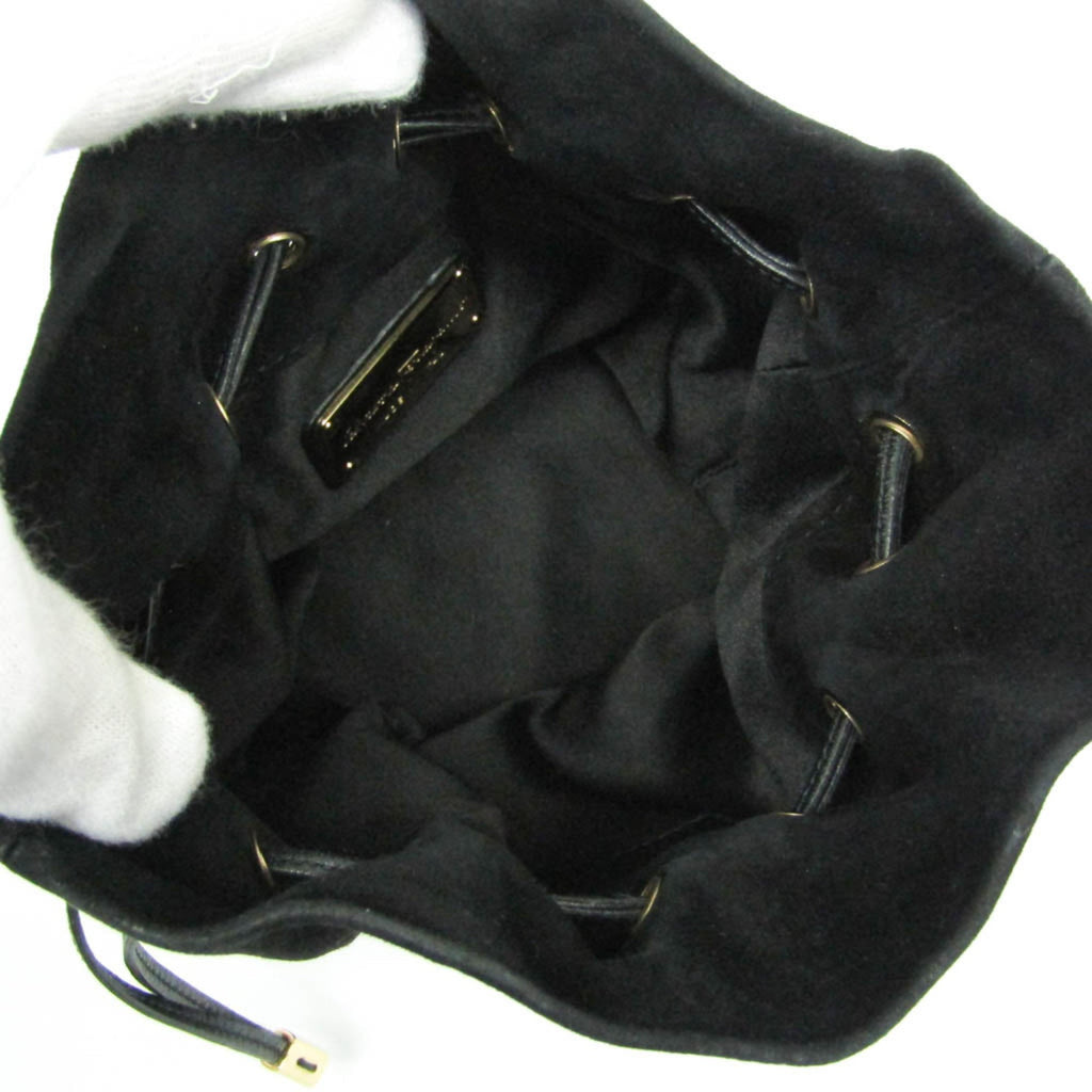 Salvatore Ferragamo Gancini · Suede Leather