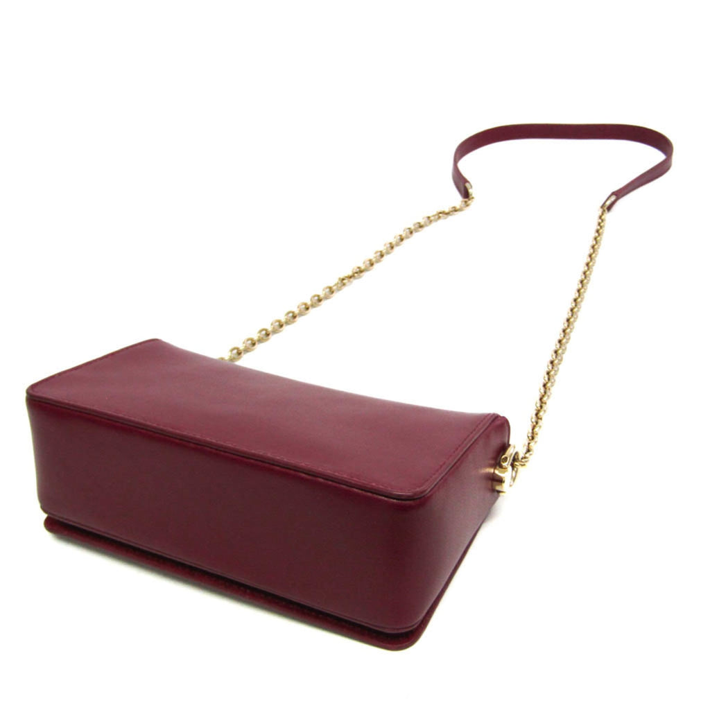 Furla Chain · Leather Shoulder Bag