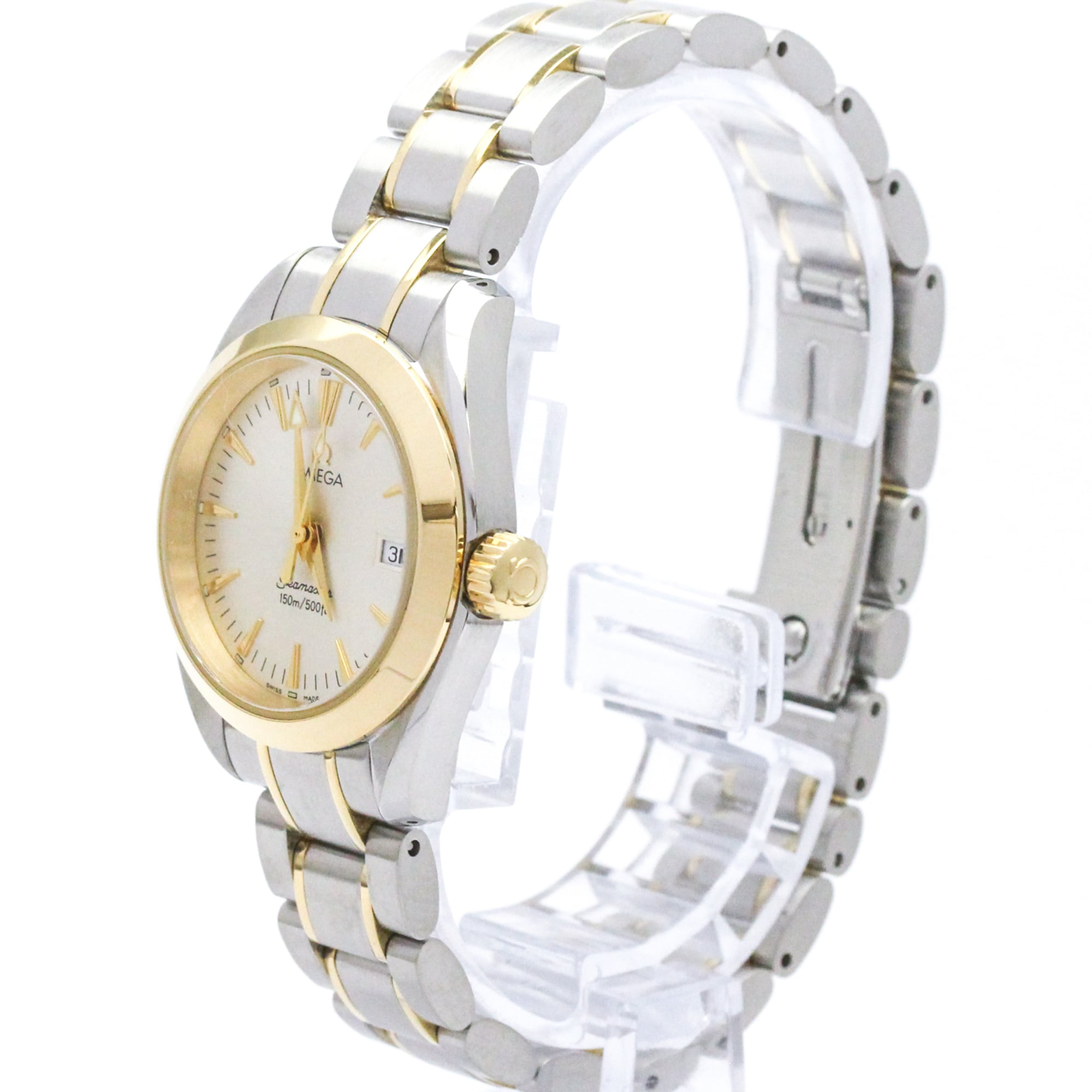Omega Seamaster Aqua Terra · 18K Gold & Steel