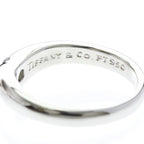 Tiffany Curved Band · Platinum · Diamond
