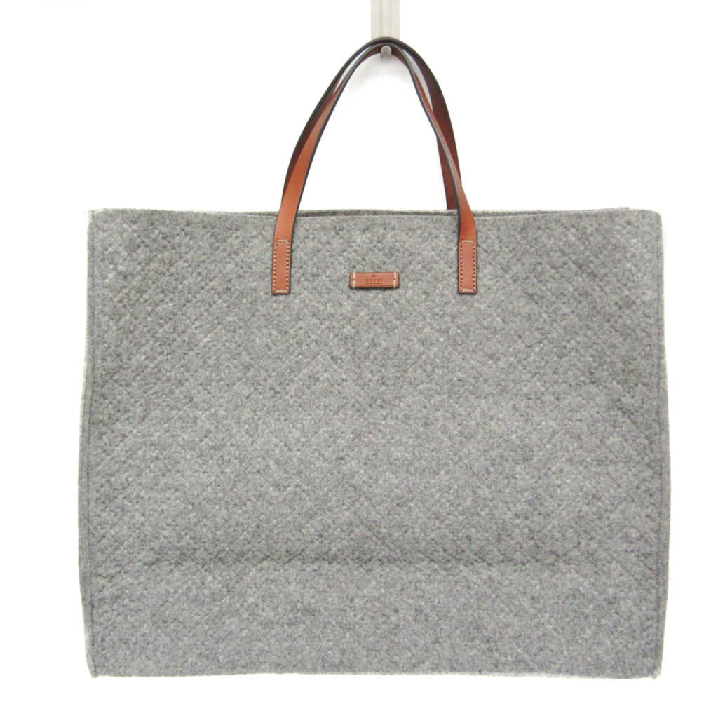 Gucci · Leather & Felt Tote
