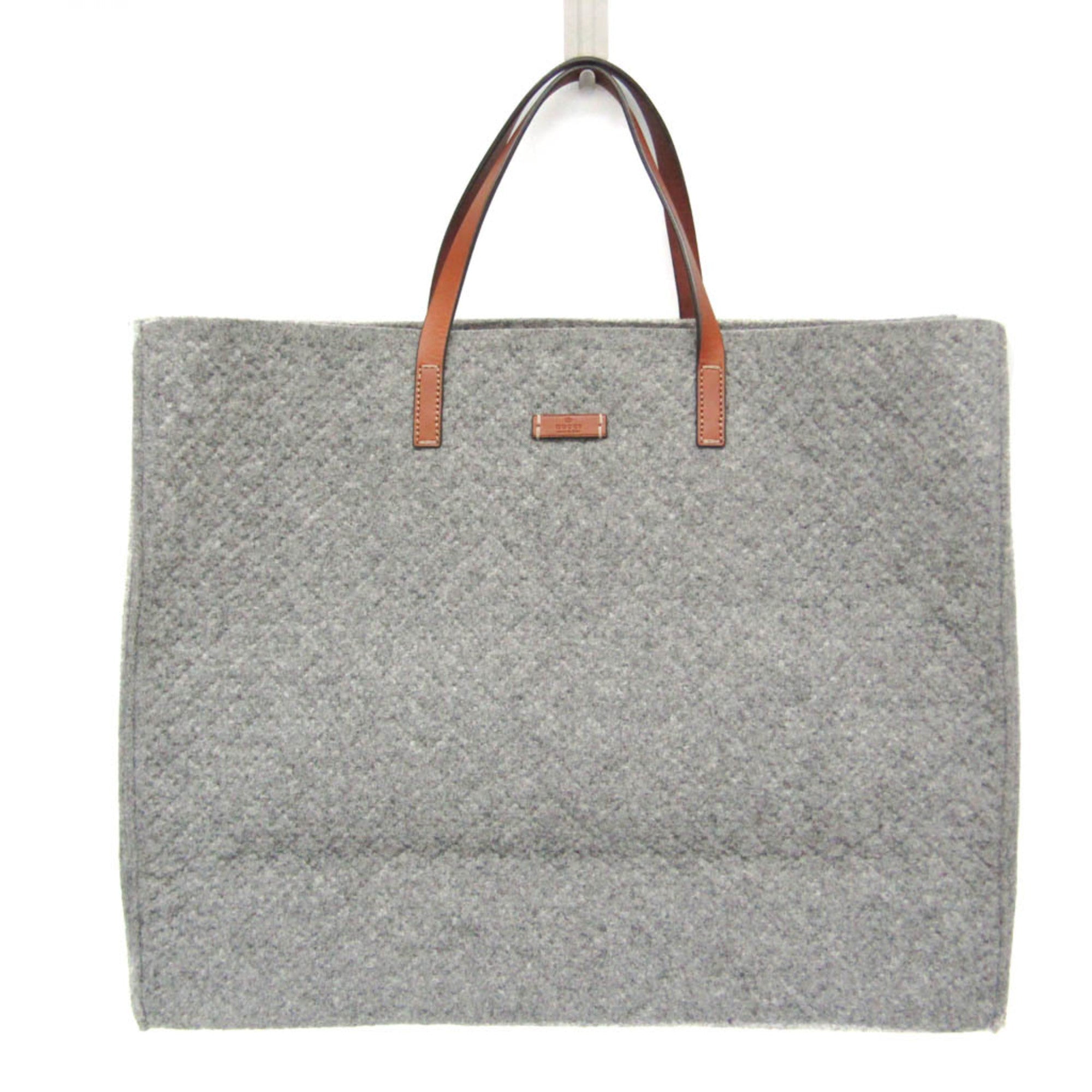 Gucci · Leather & Felt Tote