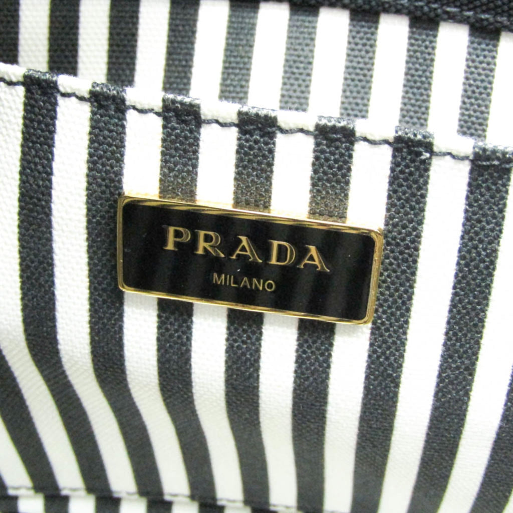 Prada Canapa · Denim Shoulder Bag