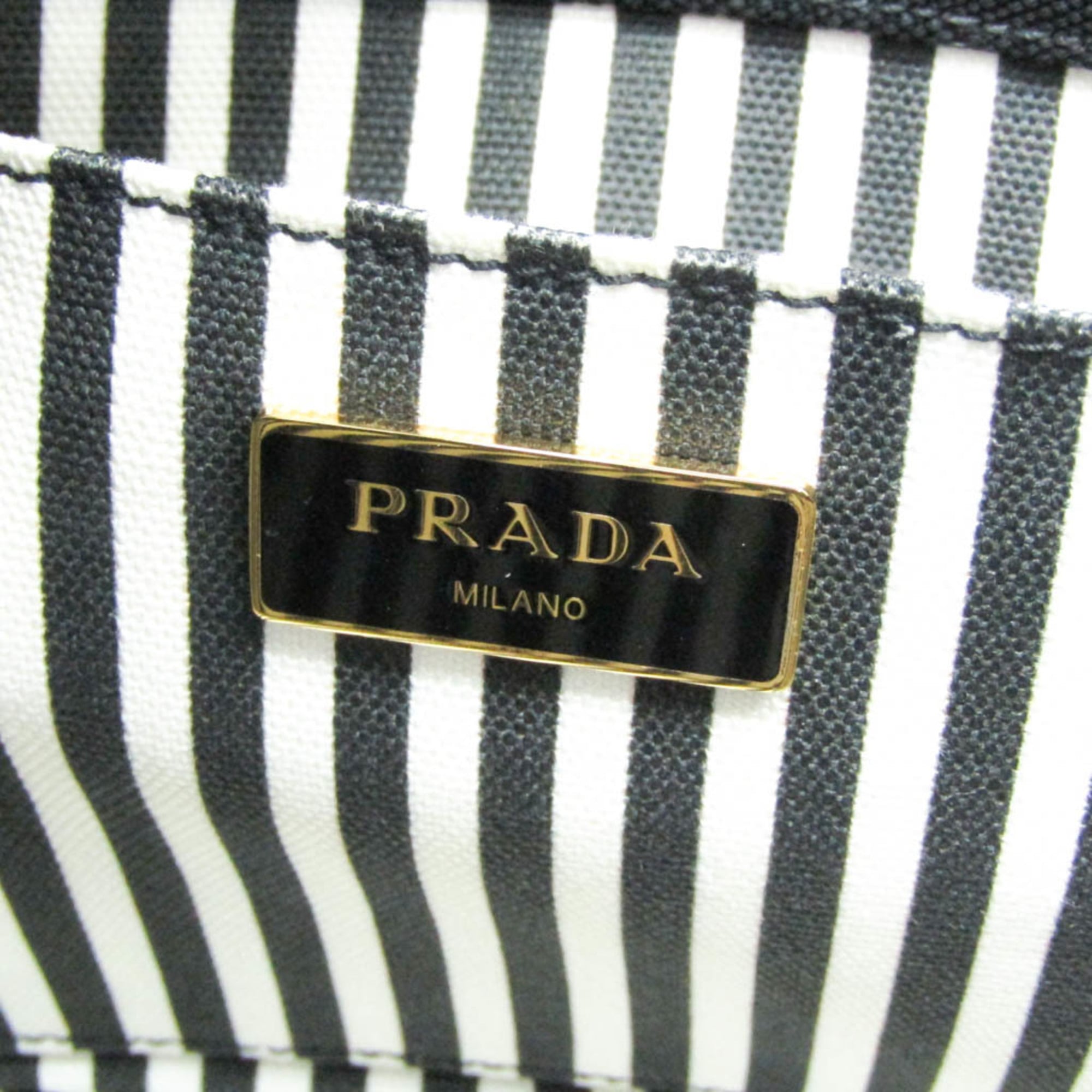 Prada Canapa · Denim Shoulder Bag