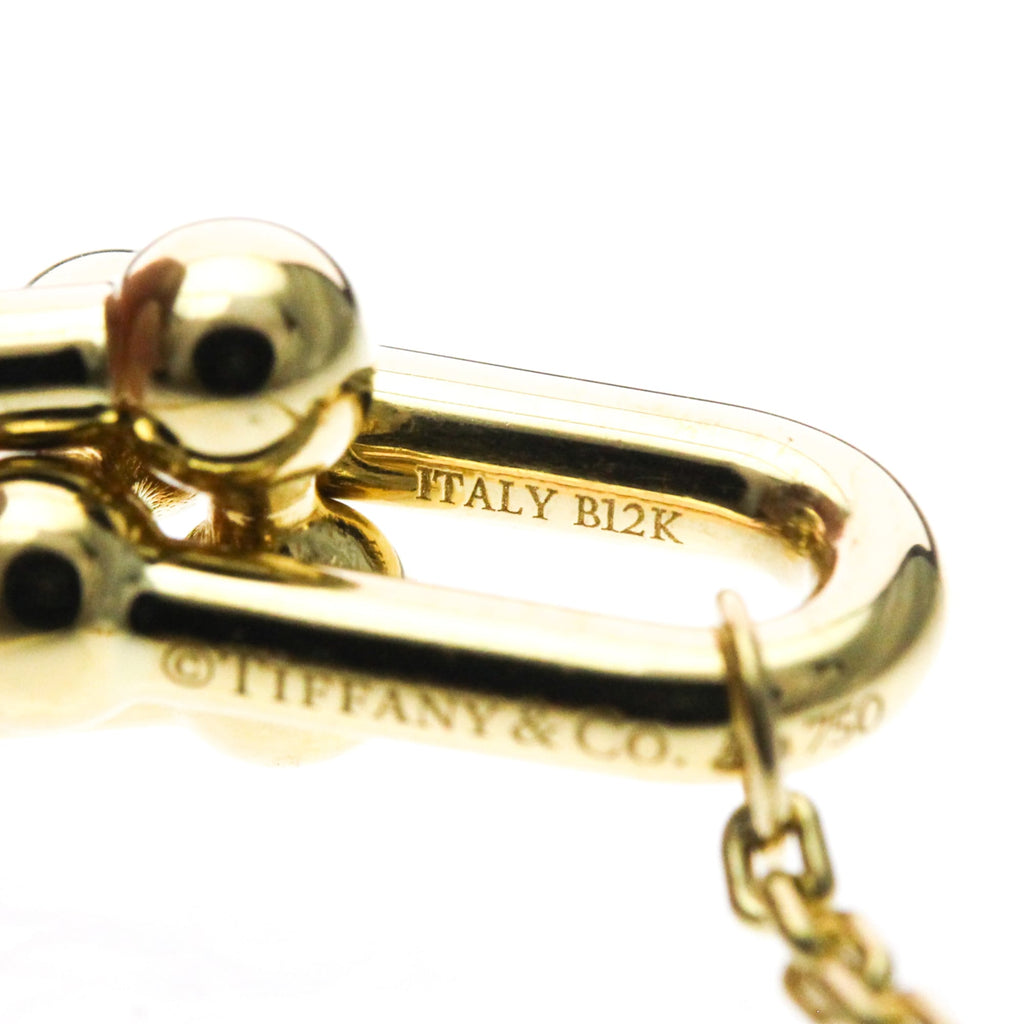 Tiffany Hardware Double Link · 18K Yellow Gold