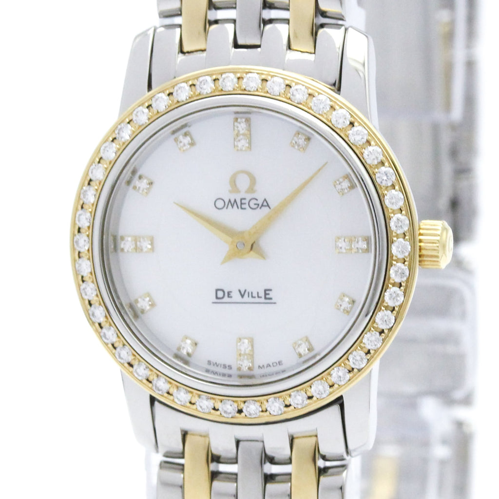 Omega De Ville · Diamond · Steel & 18K Gold