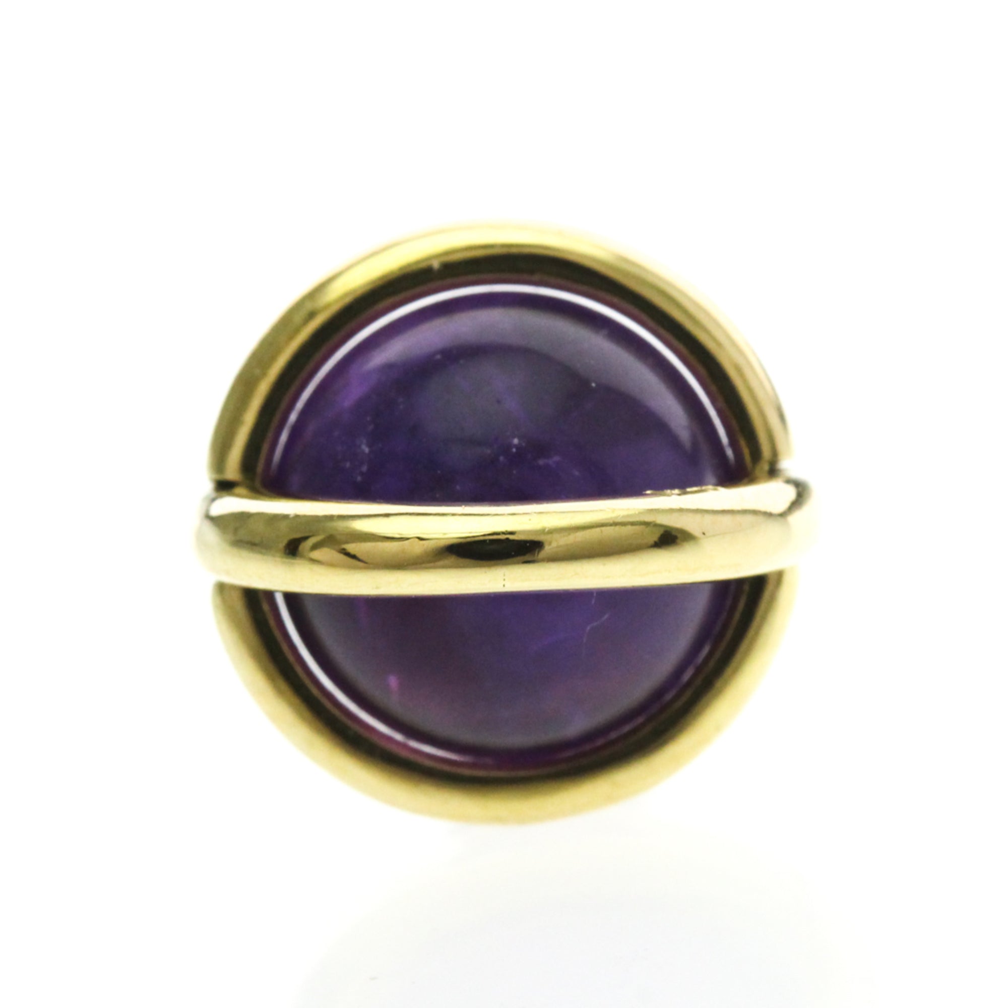 Pomellato Amethyst Charm · 18K Yellow Gold