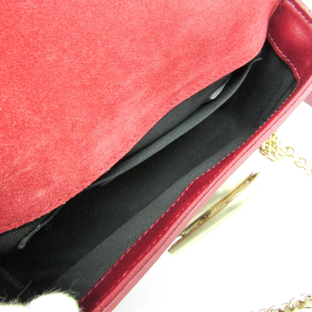 Furla Chain · Leather Shoulder Bag