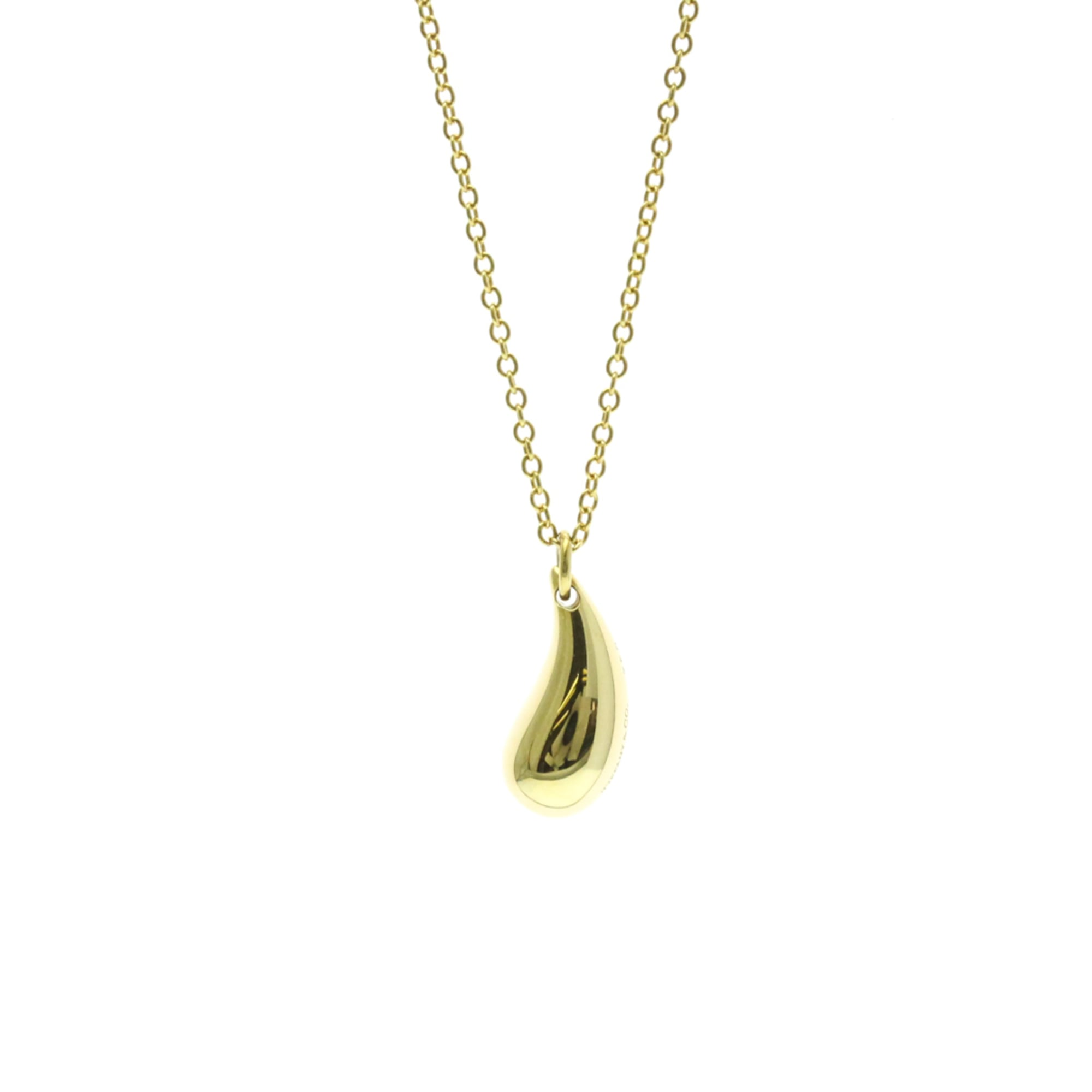 Tiffany Teardrop · 18K Yellow Gold
