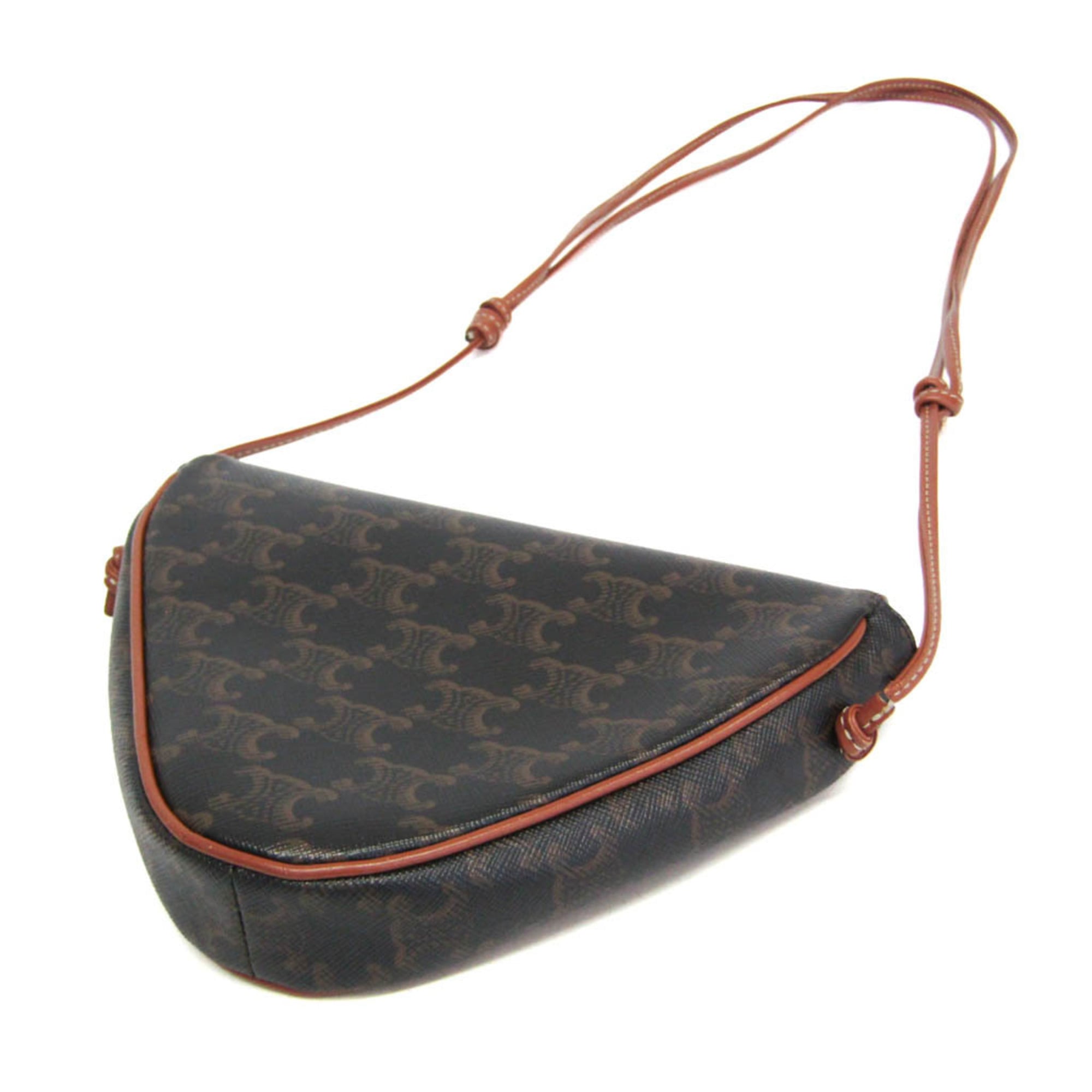 Celine Triomphe Triangle · Coated Canvas
