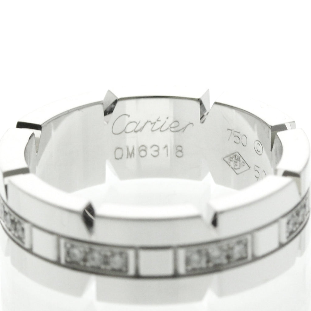 Cartier Tank Française · 18K White Gold · Diamond