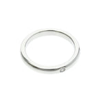 Tiffany Diamond Wedding Band · Platinum