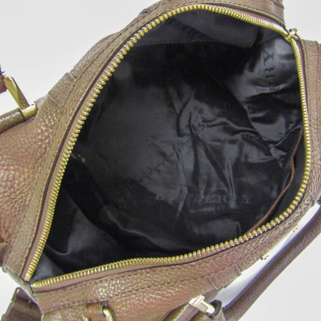 Burberry Boston · Leather Bag
