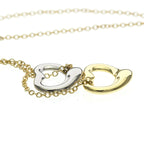 Tiffany Open Heart · Two-Tone Gold