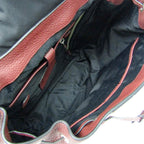Coach Manhattan · Leather & Suede Backpack