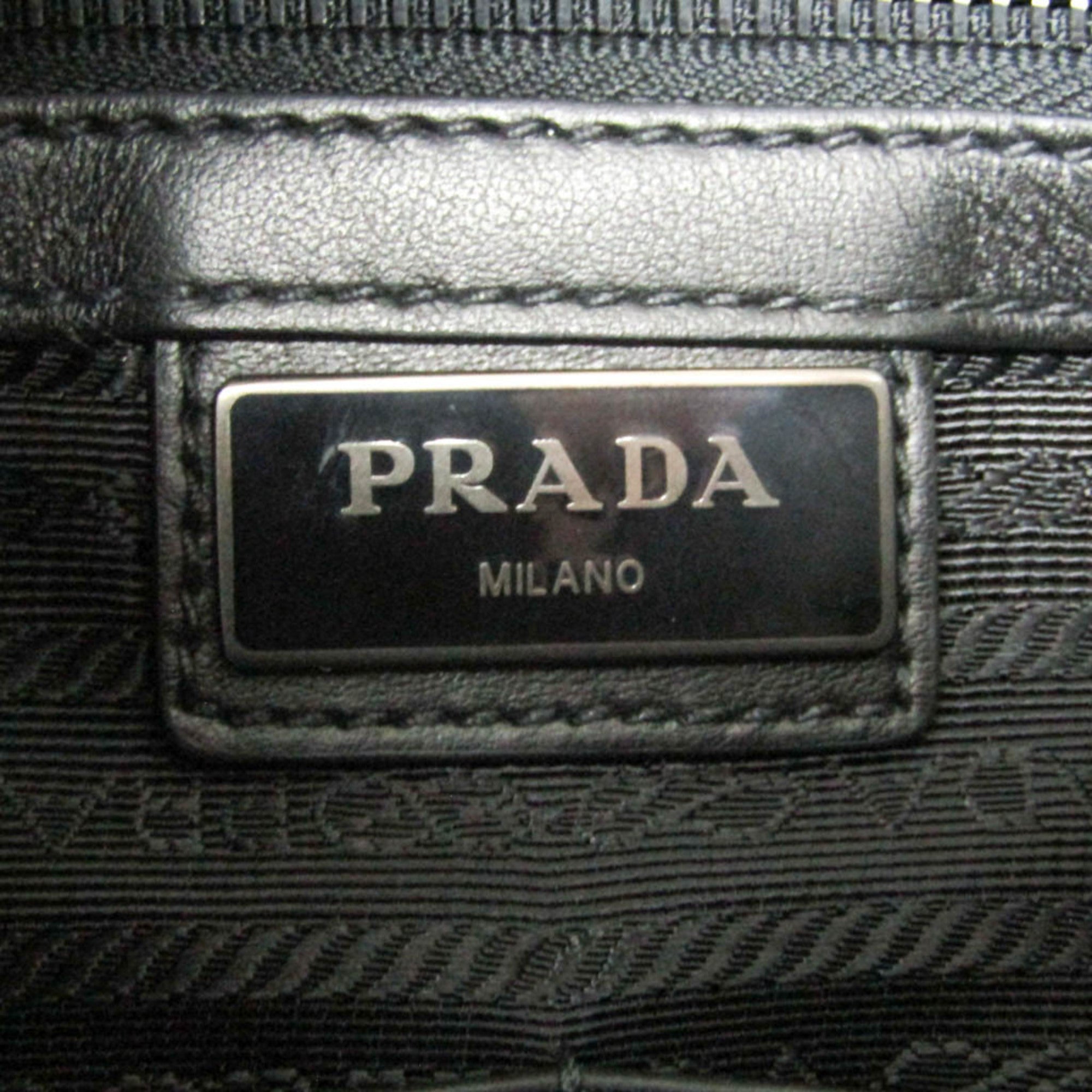 Prada Leather Messenger · Dual Tone