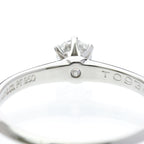 Tiffany Solitaire · Platinum · Diamond 0.23ct