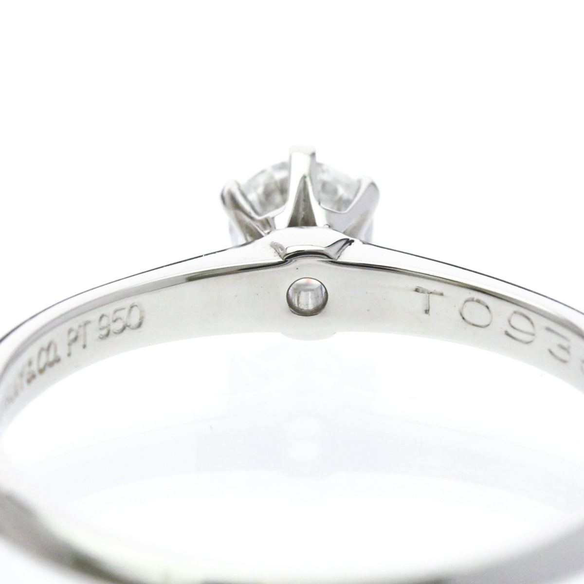 Tiffany Solitaire · Platinum · Diamond 0.23ct