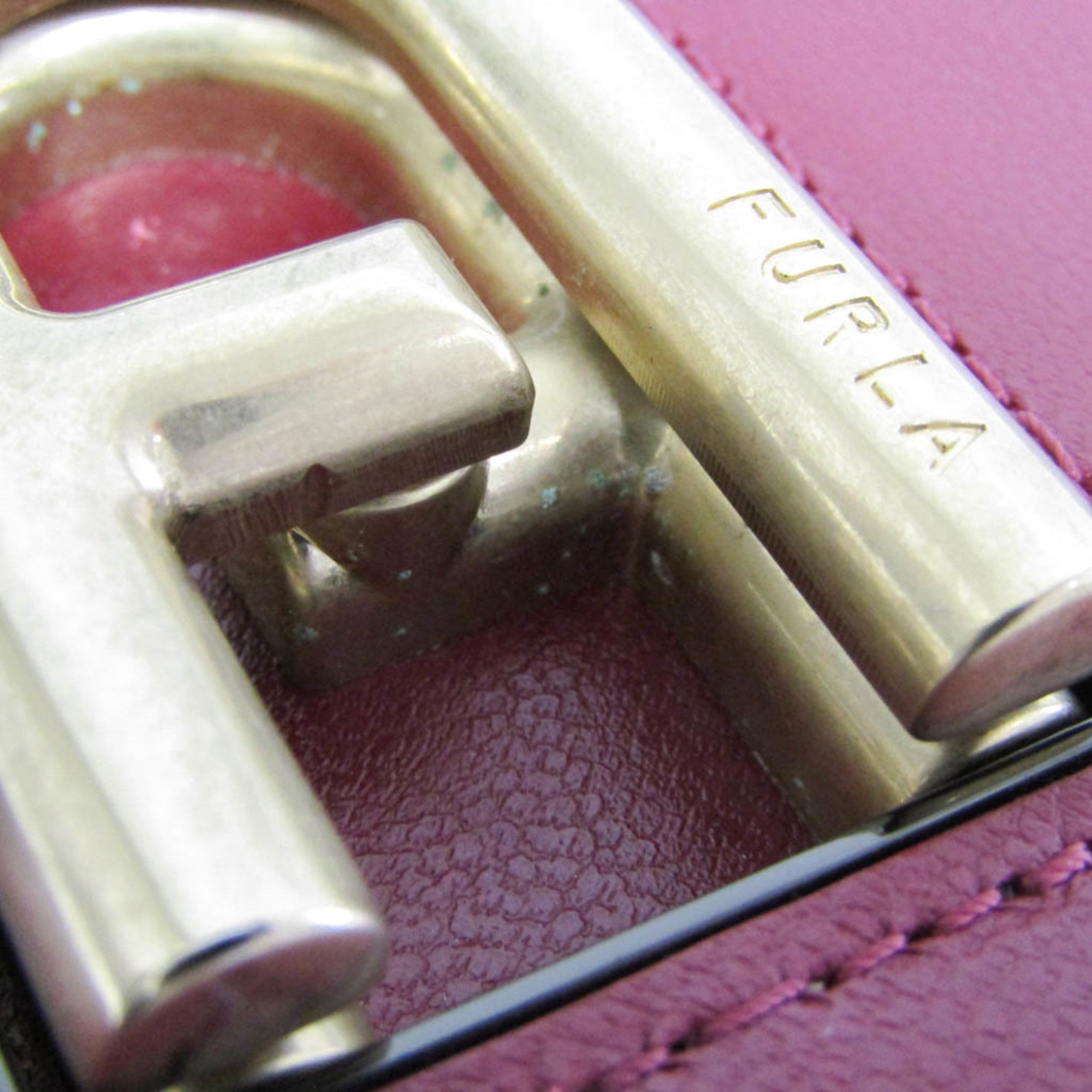 Furla Chain · Leather Shoulder Bag