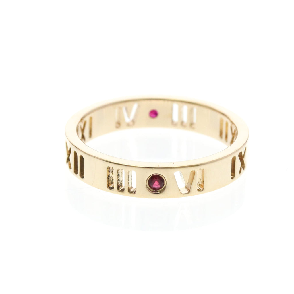 Tiffany Atlas Pierced Diamond · Rose Gold