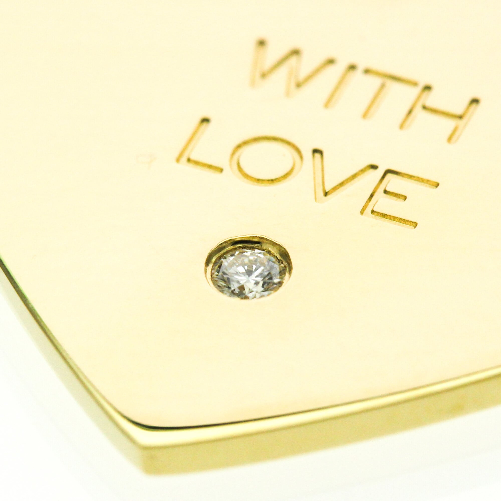 Tiffany Heart · Diamond · 18K Yellow Gold