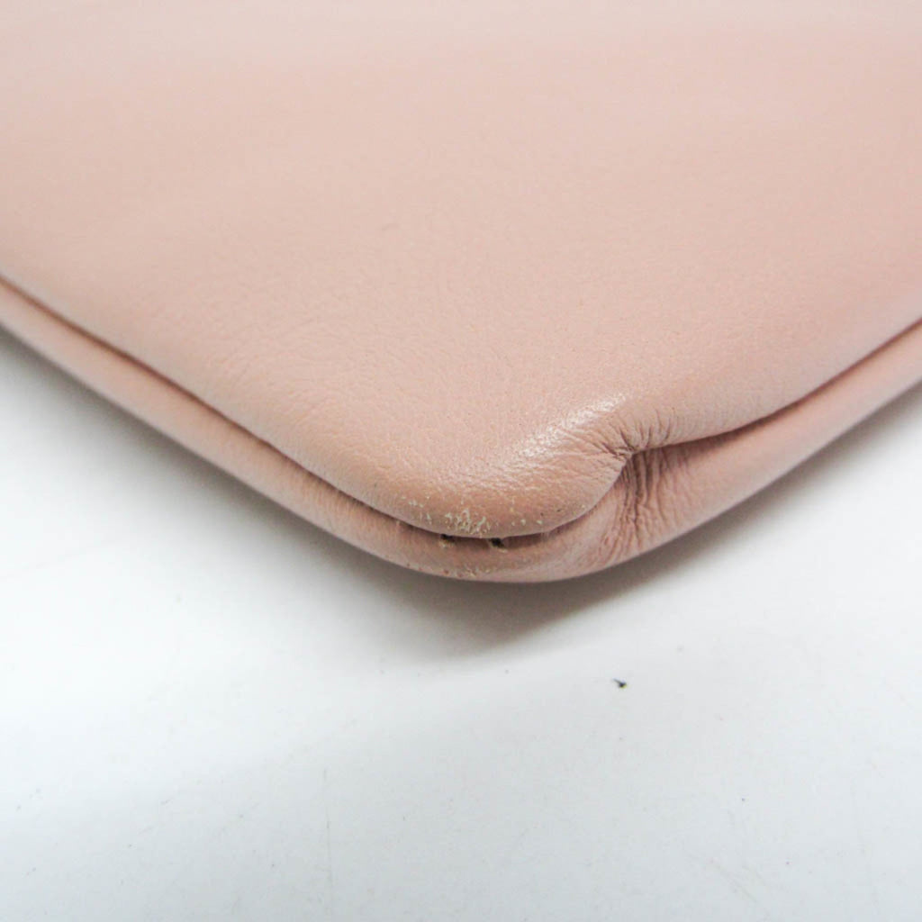 Christian Dior Striped Logo Pouch