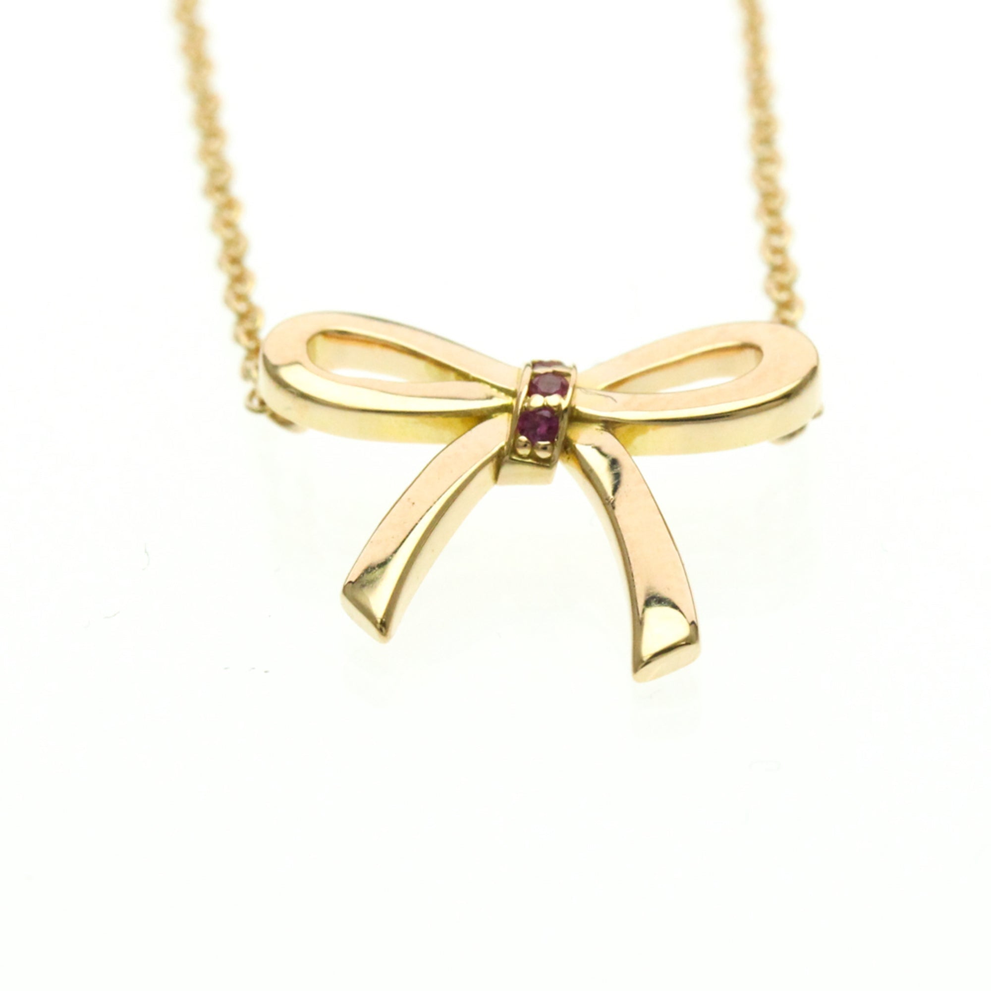 Tiffany Bow · Rose Gold · Pink Sapphire