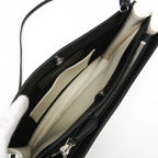 Balenciaga Navy Pochette · Canvas & Leather