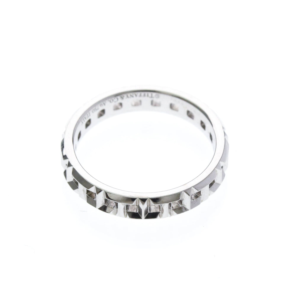 Tiffany T True Narrowing · 18K White Gold