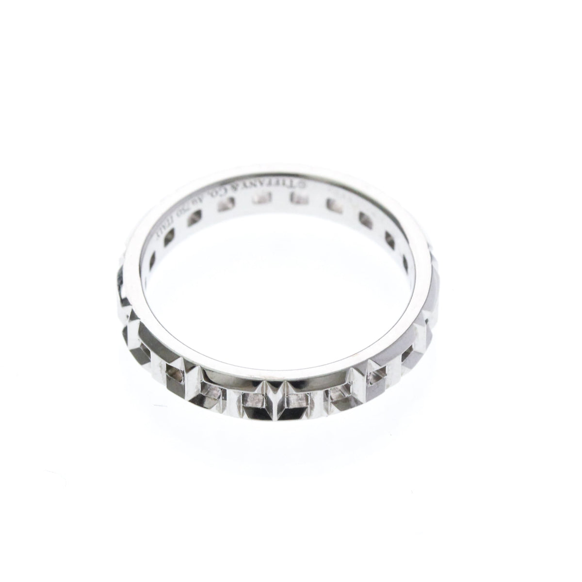 Tiffany T True Narrowing · 18K White Gold