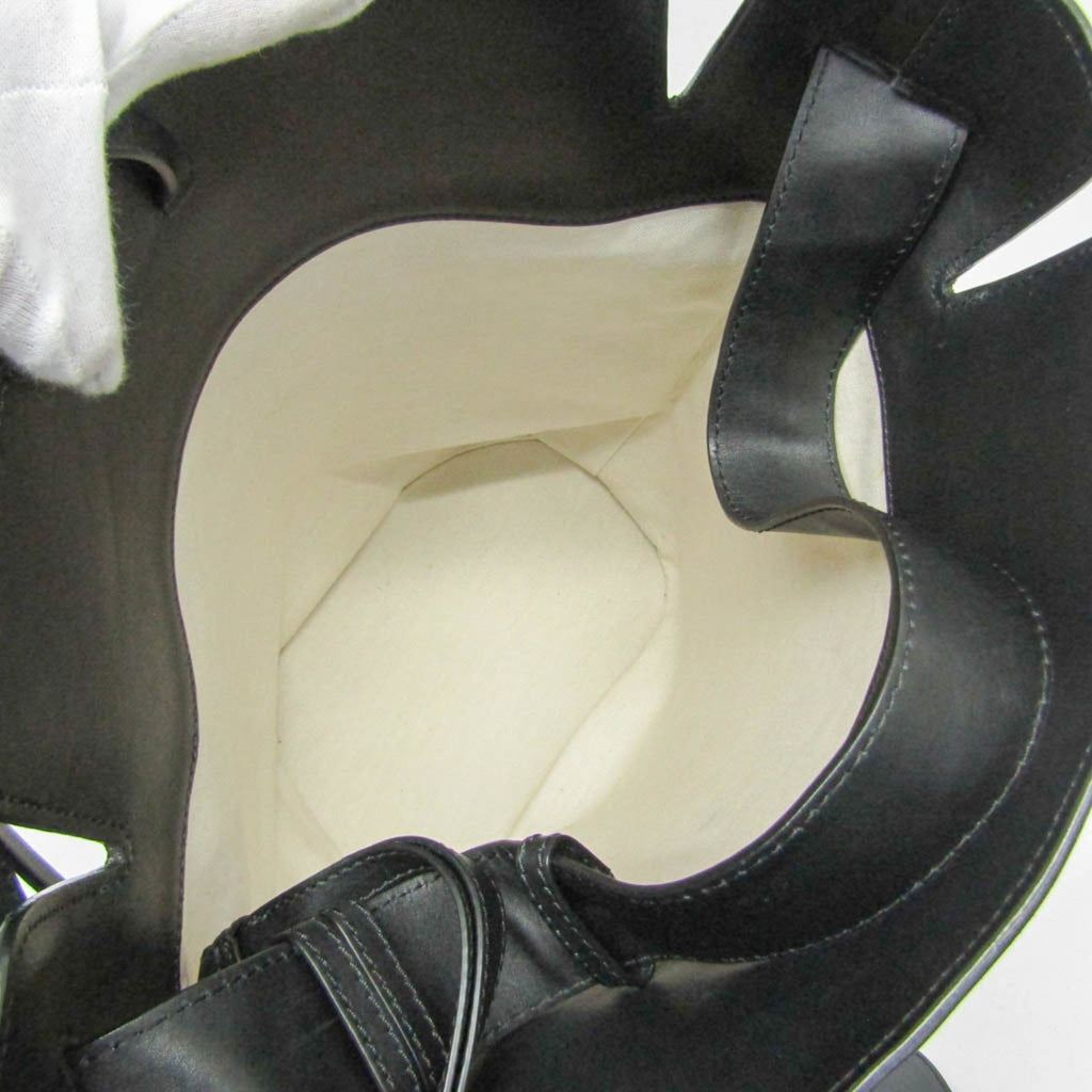 Burberry Large Bucket · Canvas & Leather