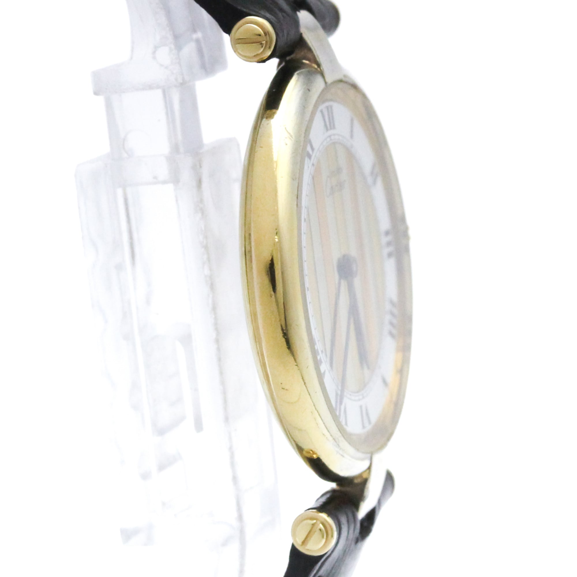 Cartier Must Vendome · Gold Plated · Quartz