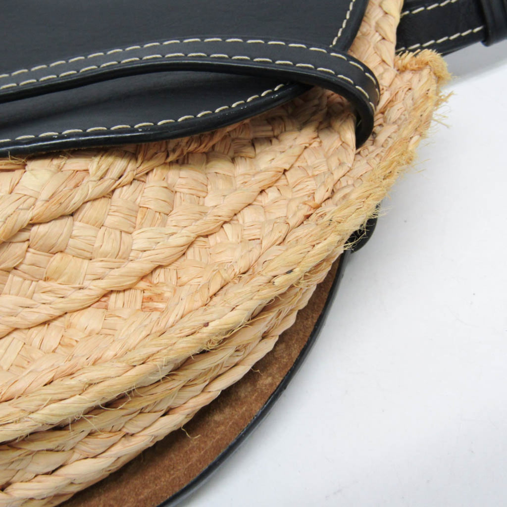 Loewe Gate · Raffia Crossbody