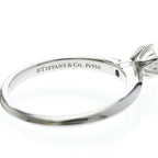 Tiffany Solitaire · 0.31ct Diamond · Platinum