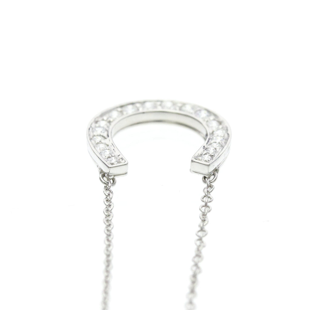 Tiffany Horseshoe · Platinum · Diamond