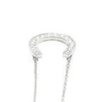 Tiffany Horseshoe · Platinum · Diamond