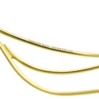 Tiffany Wave · 18K Yellow Gold · Earrings