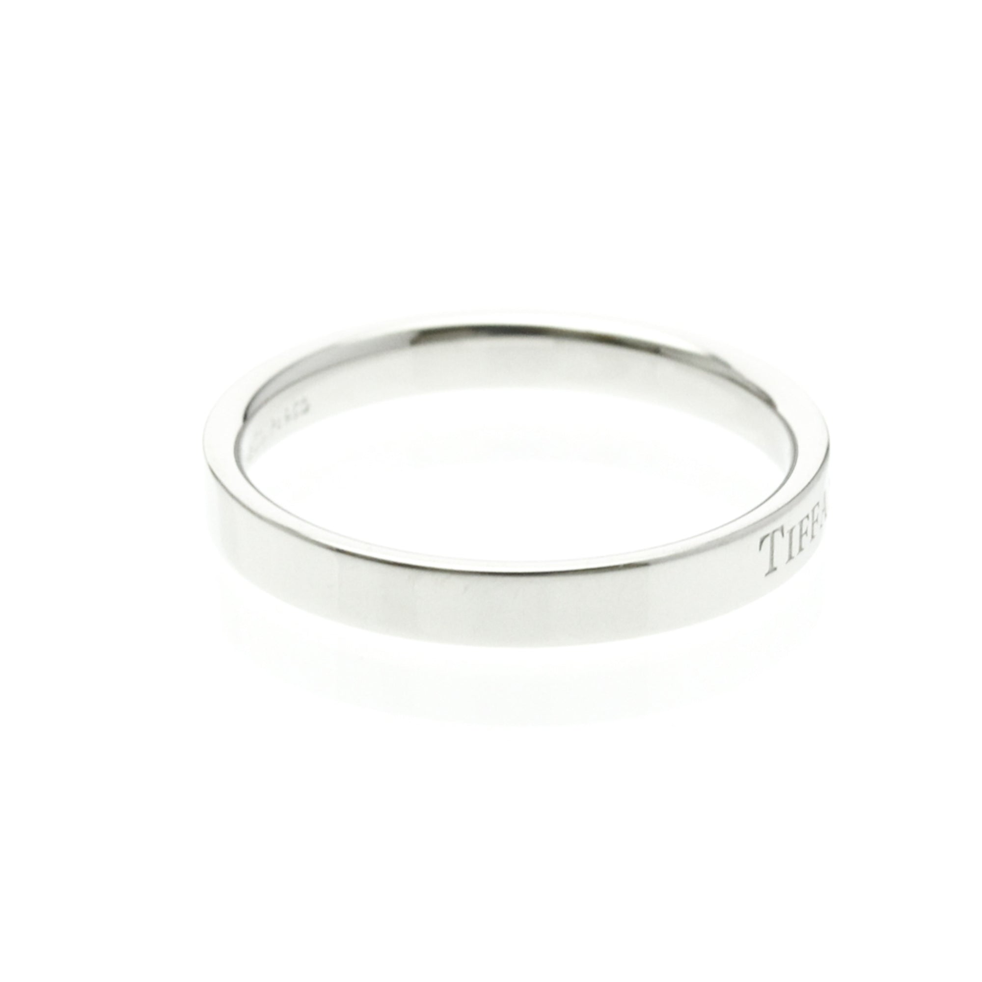 Tiffany Flat Band · Platinum