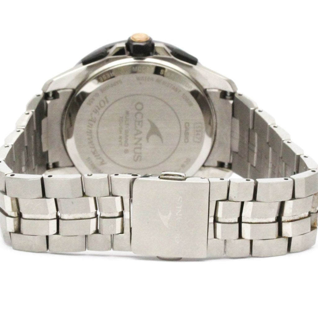 Casio Oceanus Manta · 10th Anniversary · Titanium