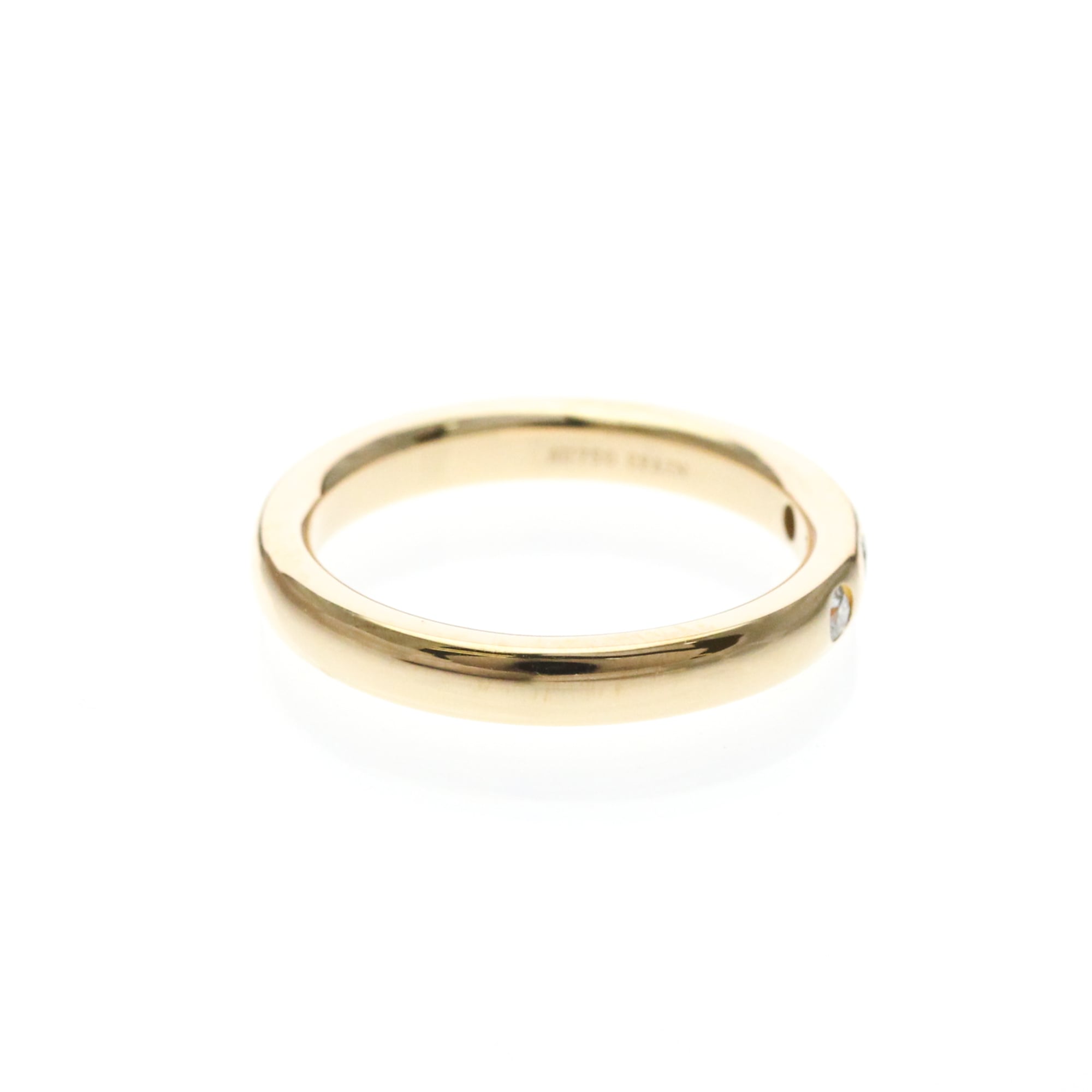 Tiffany Stacking Band · 18K Rose Gold · Diamond