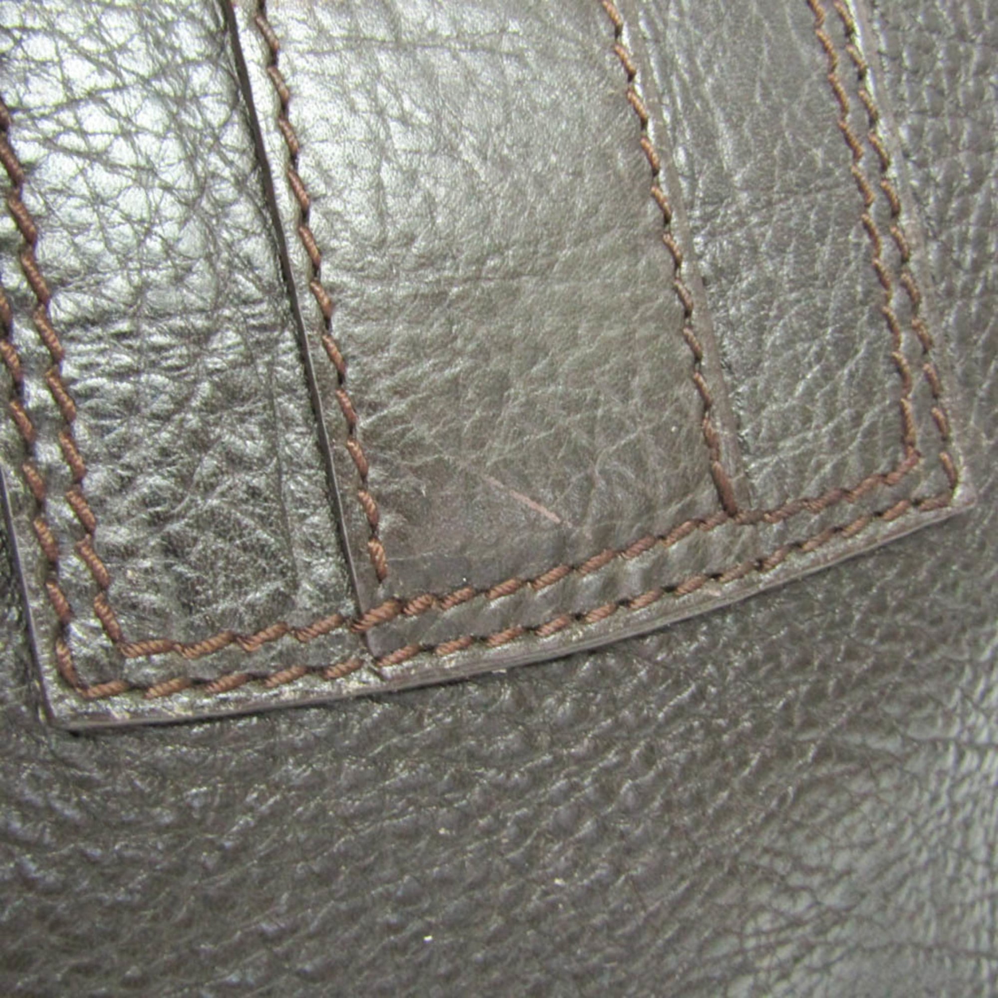 Bvlgari Leoni · Leather Shoulder Bag